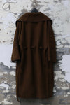 Mutedance 24 Autumn and Winter Belted Wool Coat MD-MD24FW26-BROWN